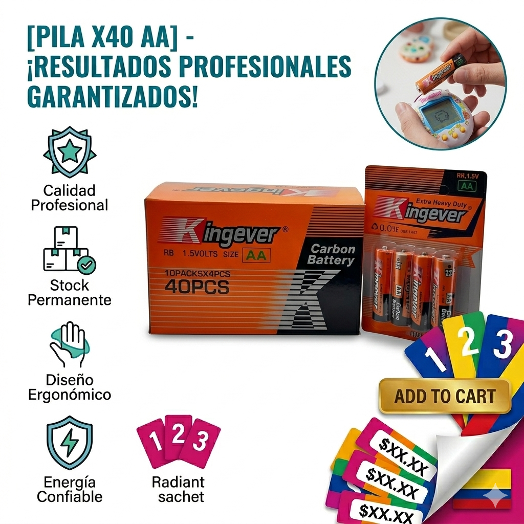PILA X40 AA 1