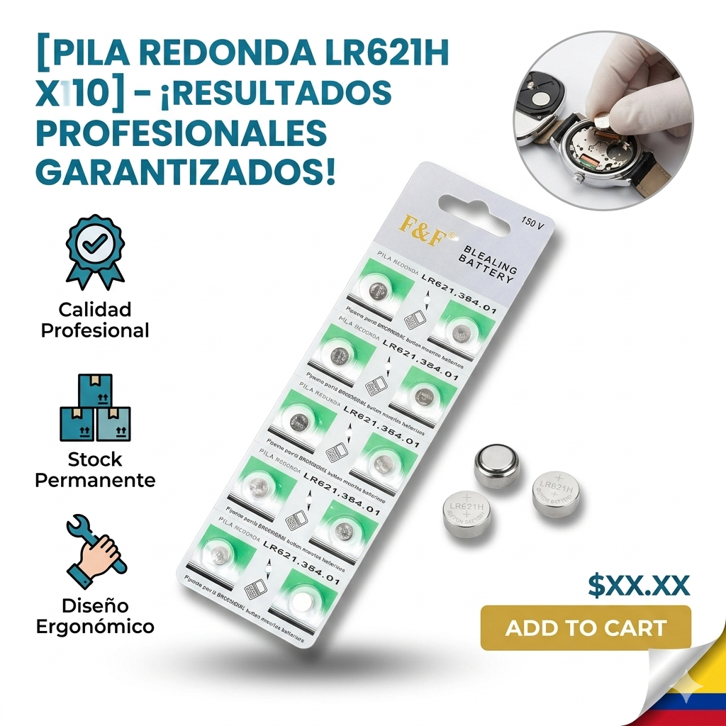 PILA REDONDA LR621H X10 1