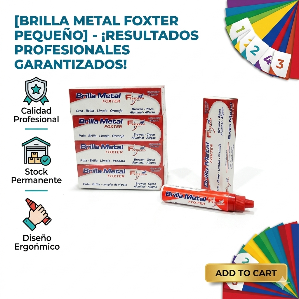 BRILLA METAL FOXTER PEQUEÑO 1