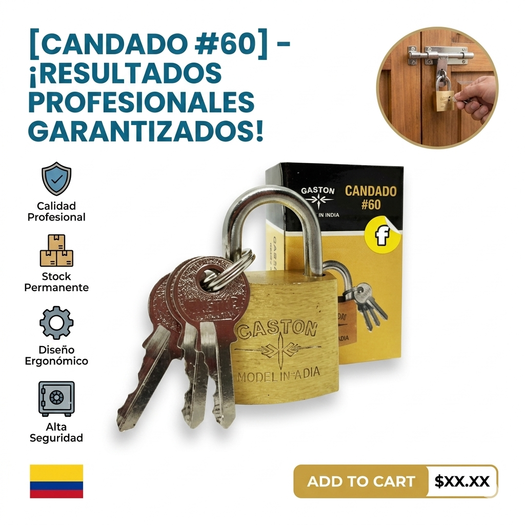 CANDADO #60 1