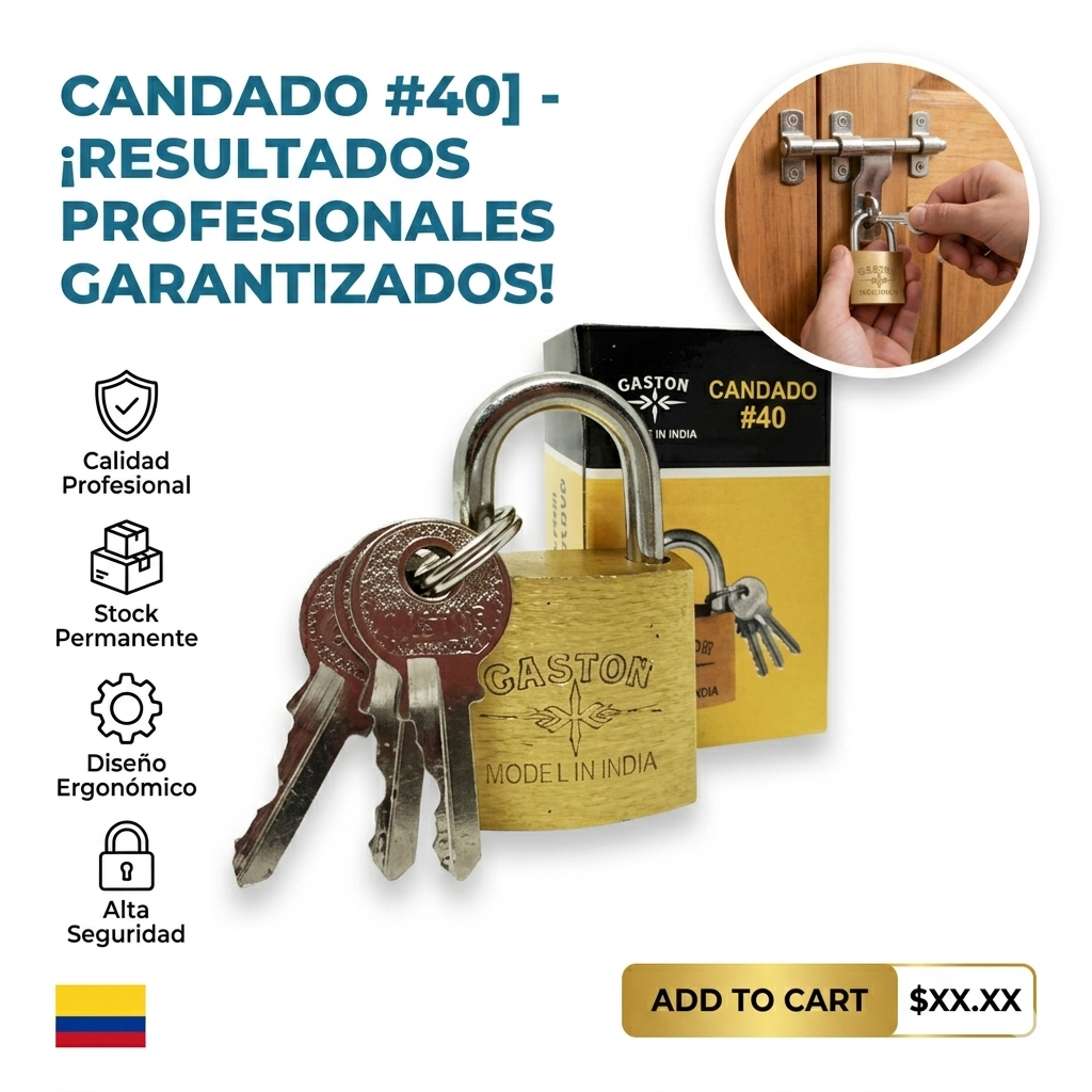 CANDADO #40 1