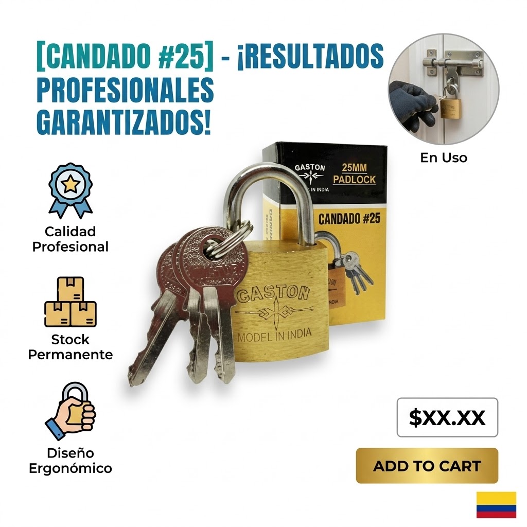 CANDADO #25 1