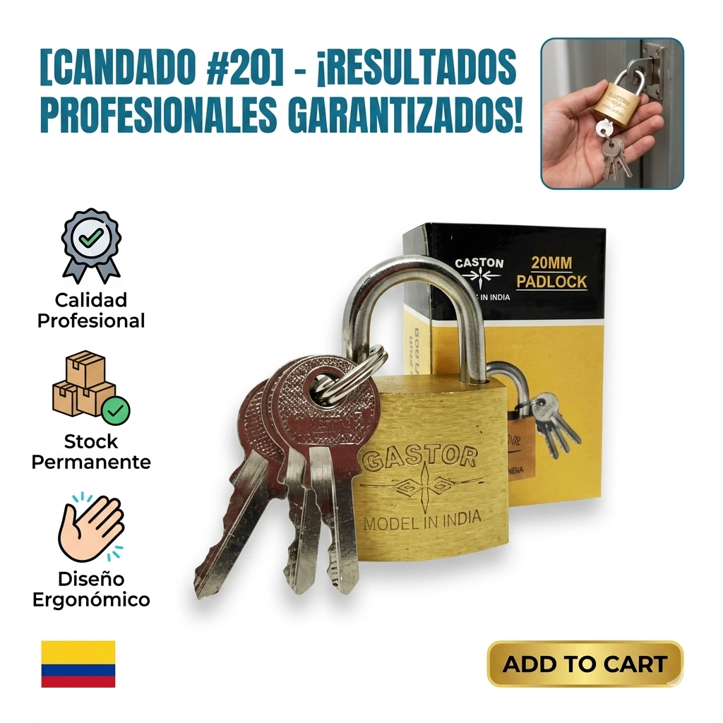 CANDADO #20 1