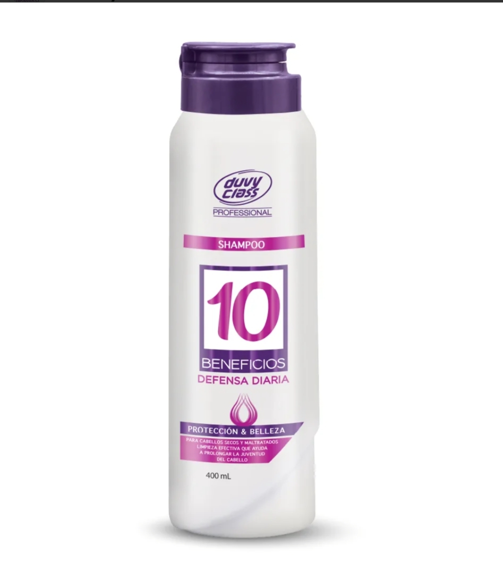 SHAMPOO 10 BENEFICIOS DUVY CLASS  1