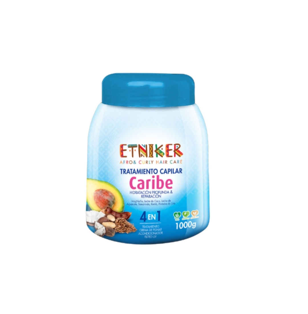 TRATAMIENTO CAPILAR CARIBE x1000ML ETNIKER 1