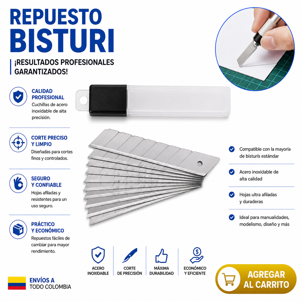 REPUESTO BISTURI 1