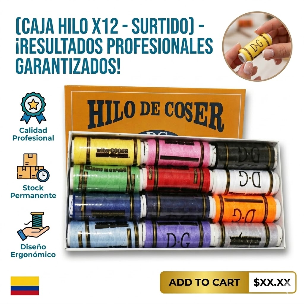 CAJA HILO X12 - SURTIDO