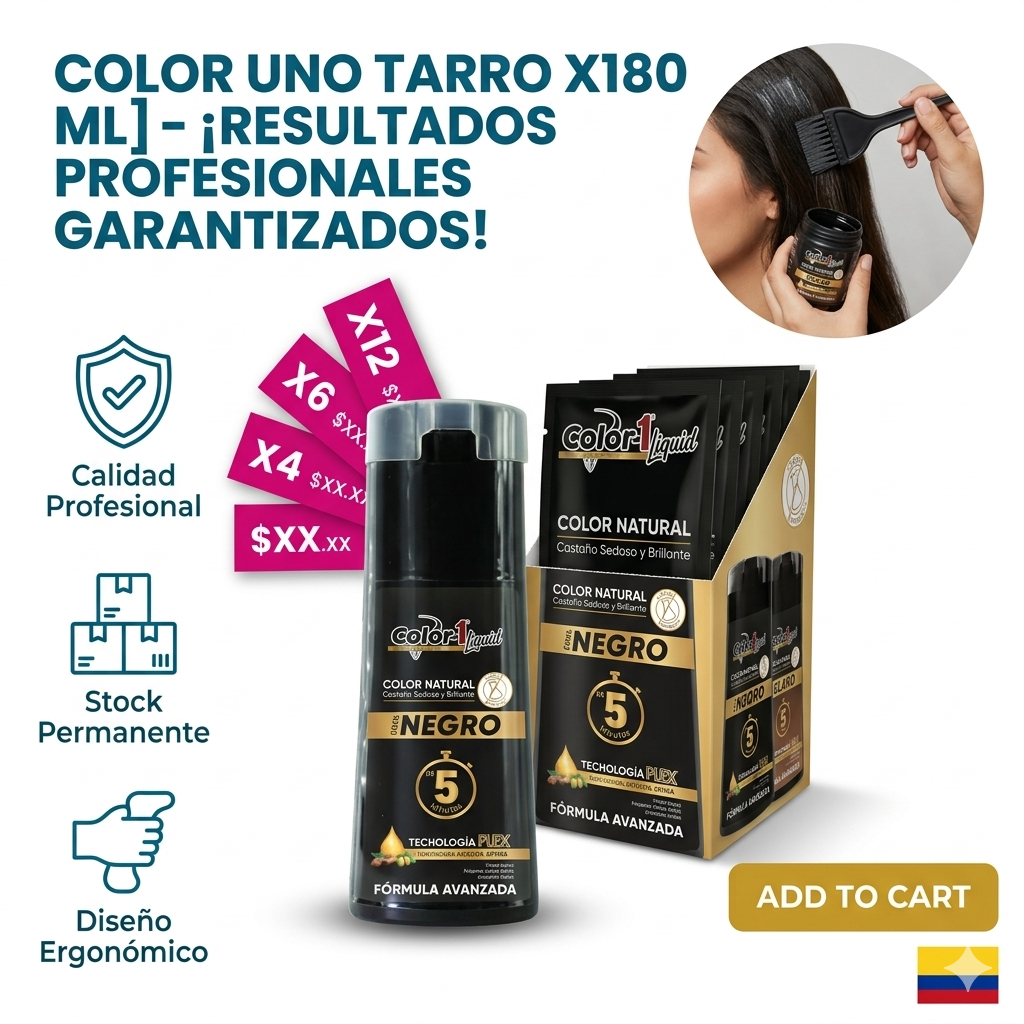 COLOR UNO TARRO X180 ML 1