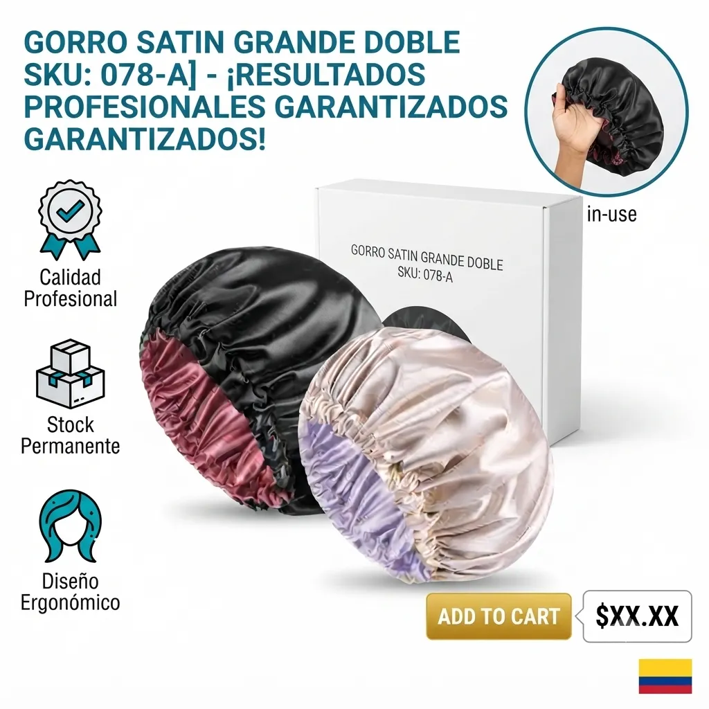GORRO SATIN GRANDE DOBLE 1