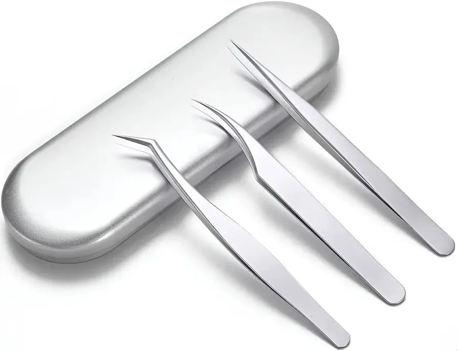 KIT DE PINZA DE PESTAÑAS X3 EMPAQUE DE LUJO 1