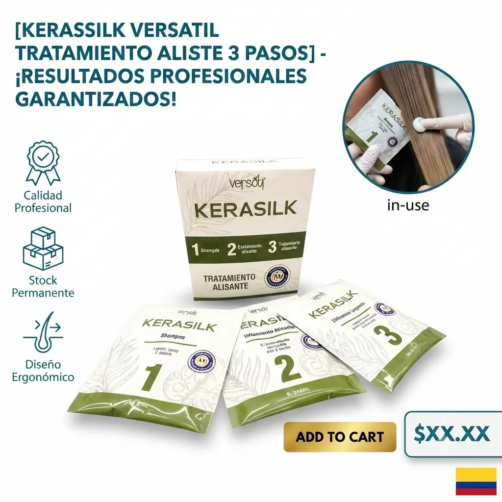 KERASSILK VERSATIL TRATAMIENTO ALISANTE 3 PASOS 1