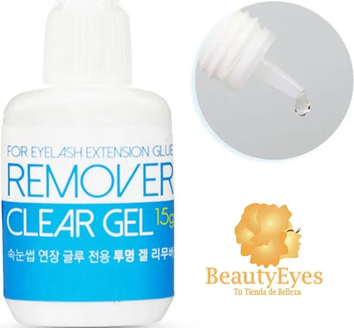REMOVEDOR DE PESTAÑAS PELO A PELO BLUE CLEAR GEL X15G 1