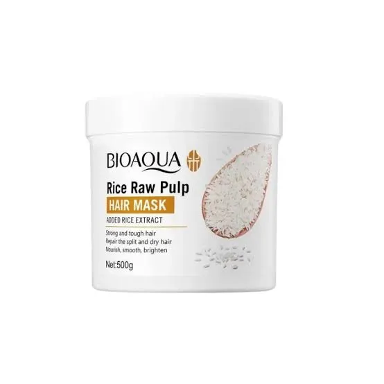MASCARILLA CAPILAR DE ARROZ BIOAQUA 1