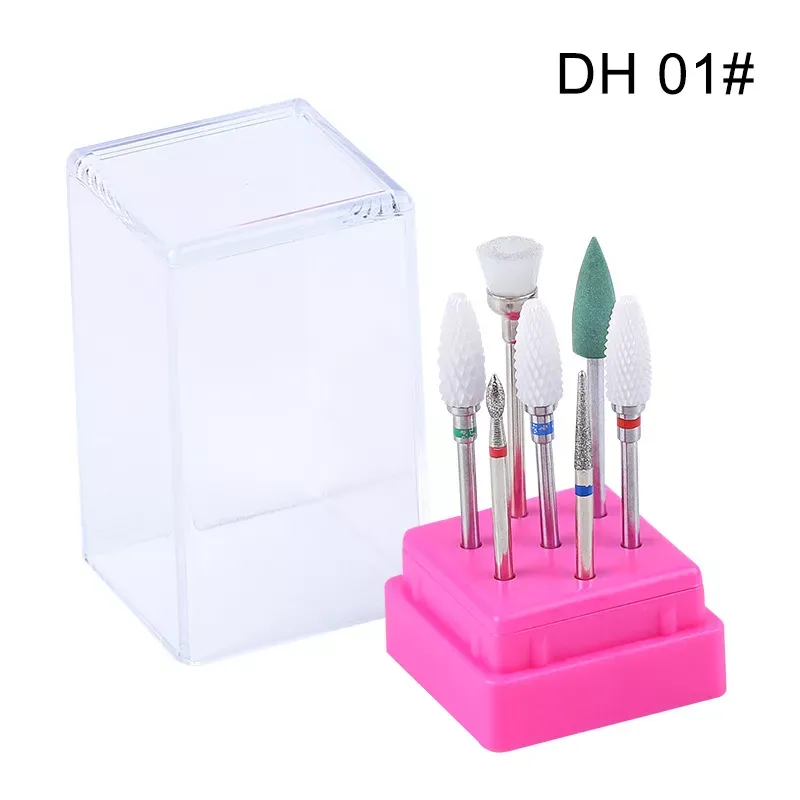 JUEGO DE BROCA CERAMICA X8 DE UÑAS 321 1