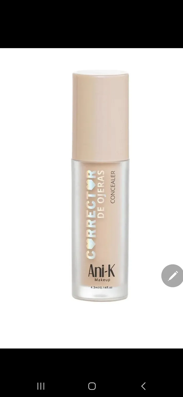 CORRECTOR DE OJERAS ANIK 1