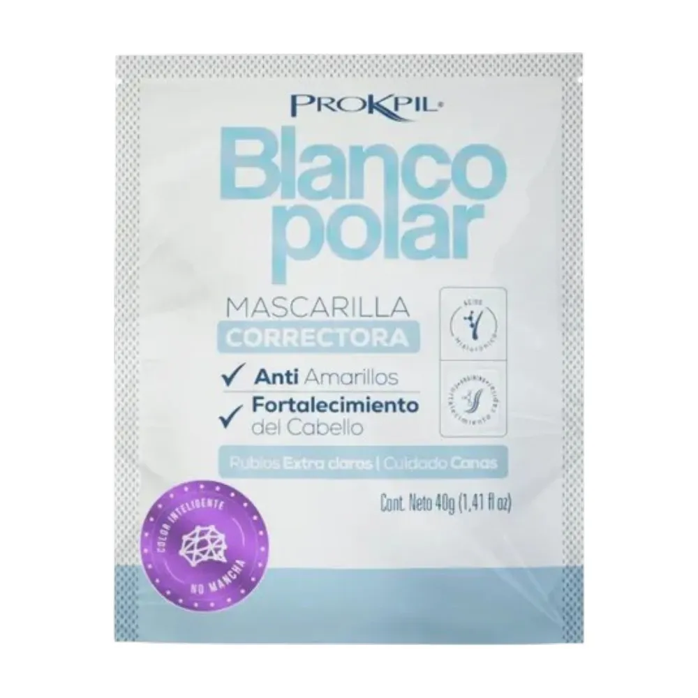 MASCCARILLA CORRECTORA BLANCO POLAR X 40ML 1