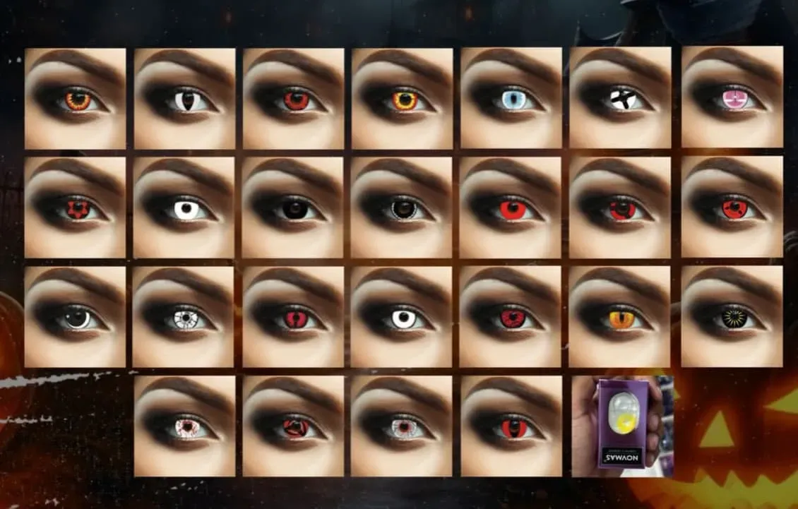 LENTES DE CONTACTO DE HALLOWEEN 1