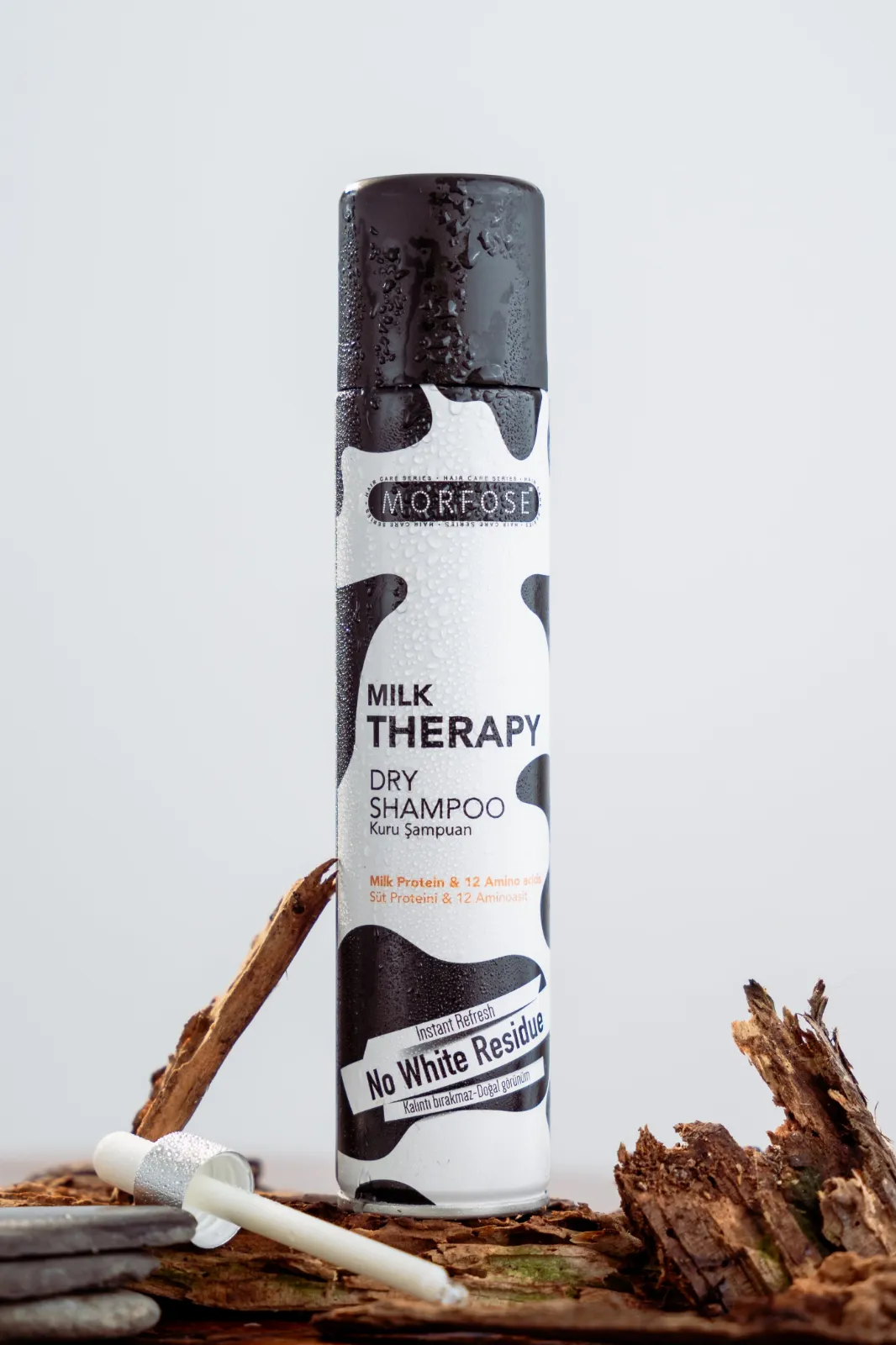SHAMPOO EN SECO LECHE MORFOSE 
