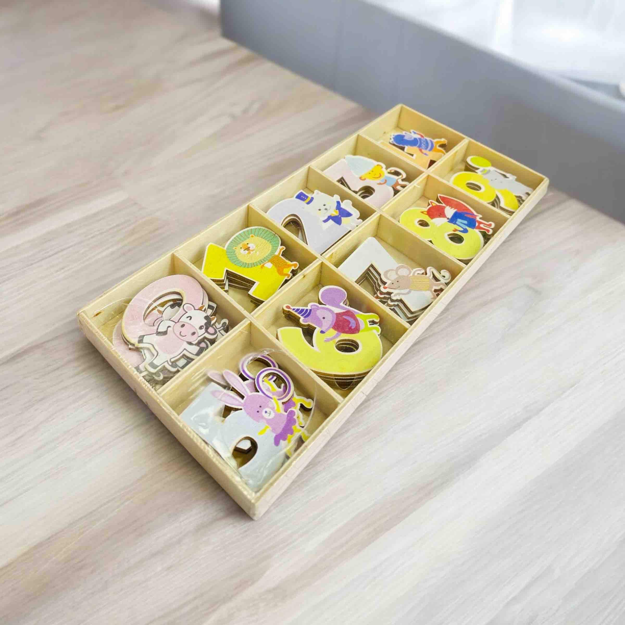 CAJA DE CLASIFICACIÓN NUMEROS *5 DE ANIMALES  1