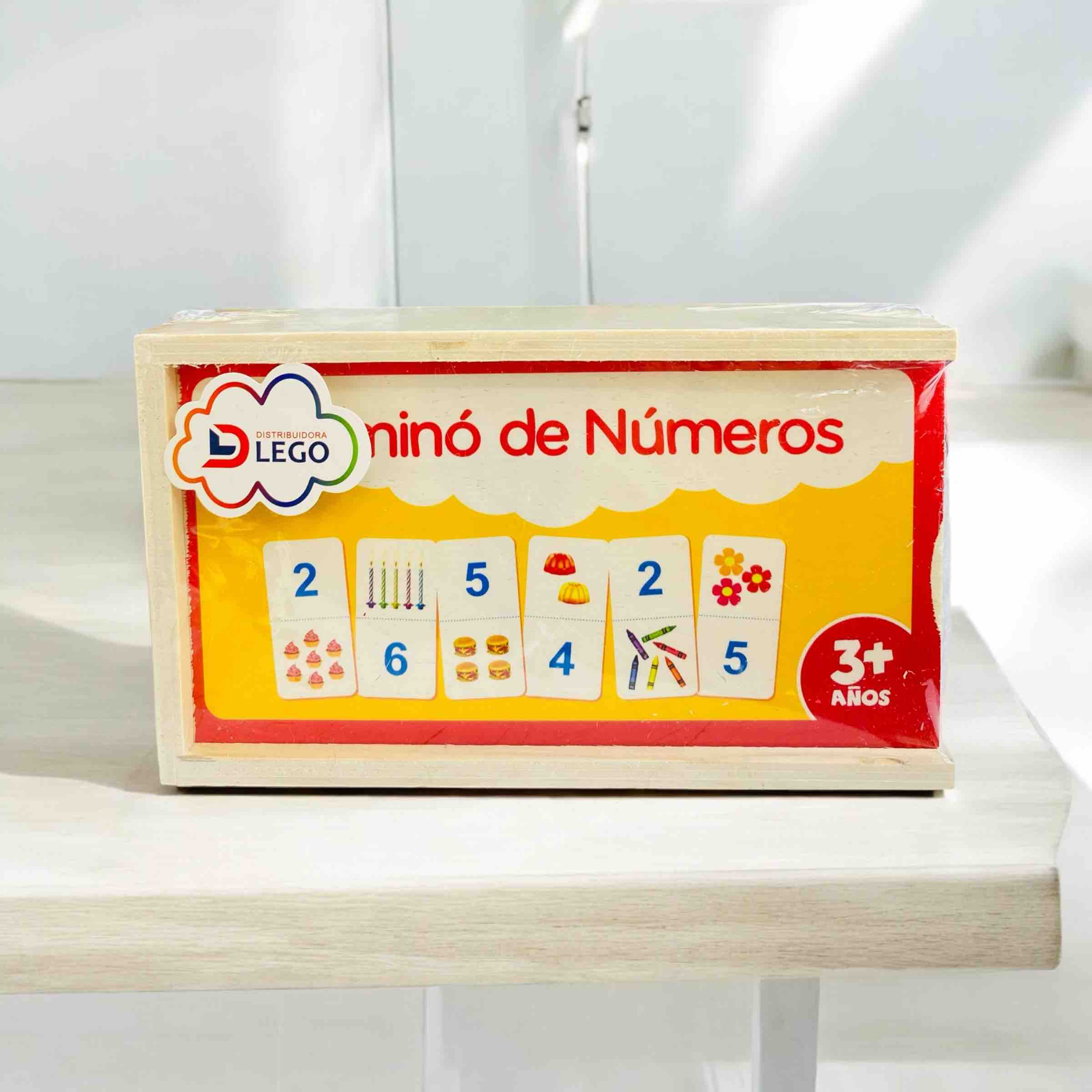 DOMINÓ DE NUMEROS  1