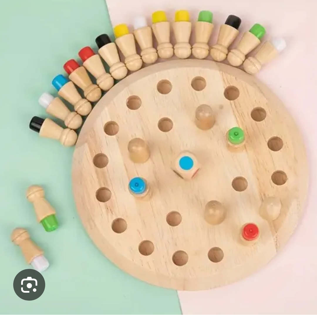 JUEGO DE MEMORIA DIDÁCTICO MADERA 1