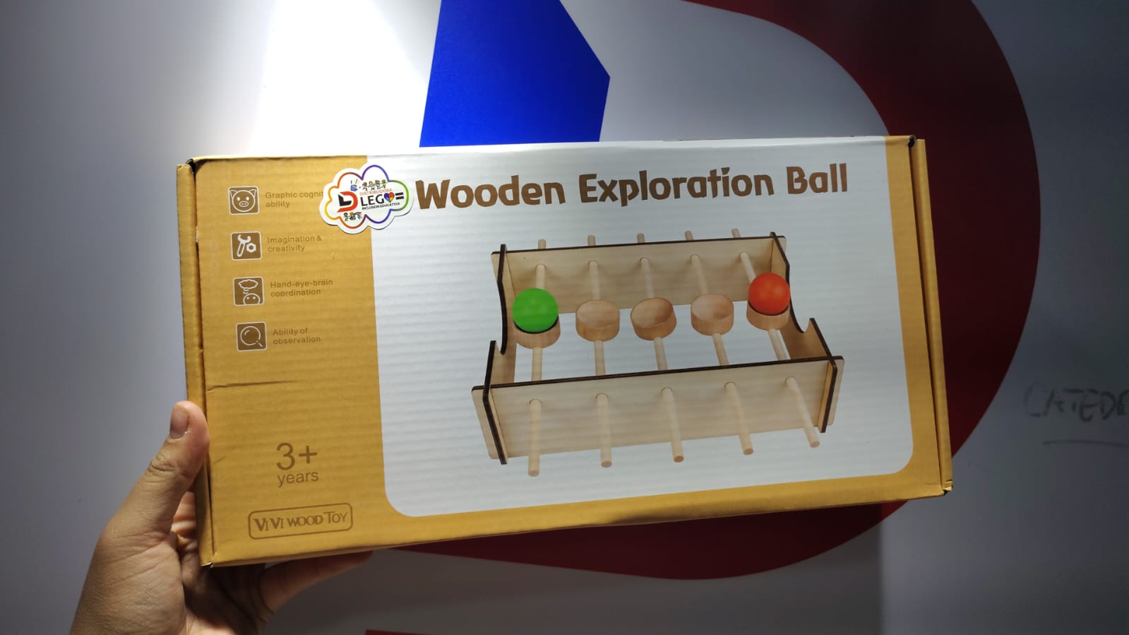 JUEGO DE ROTACION DE BOLAS MONTESSORI PARA NIÑOS 1