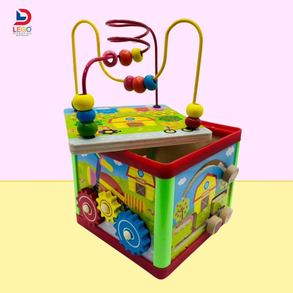 JUEGO ENGRANAJE ALAMBRE MONTESSORI  1
