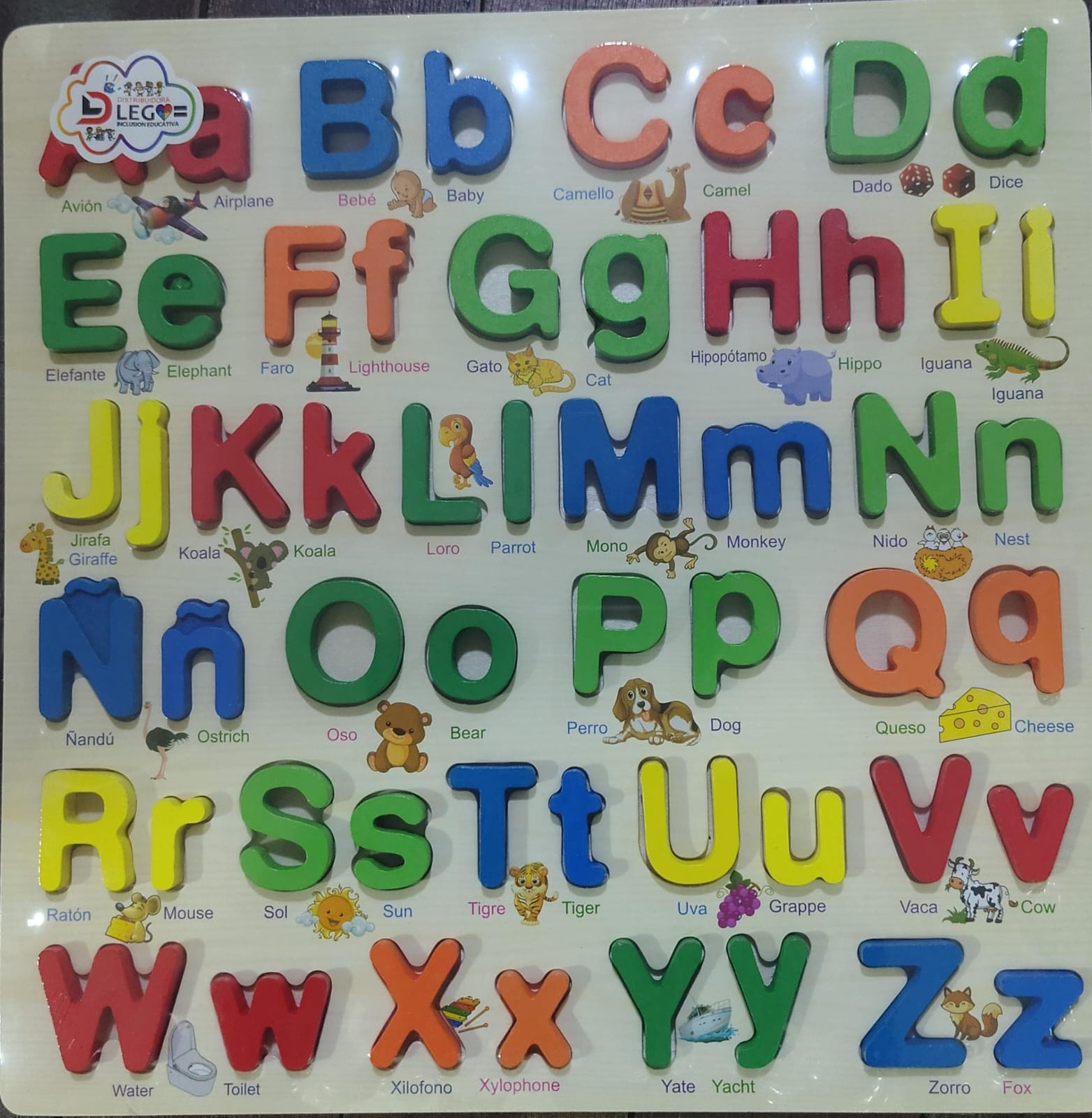 LETRAS MAYUSCULA,MINUSCULA ESPAÑOL E INGLÉS 1