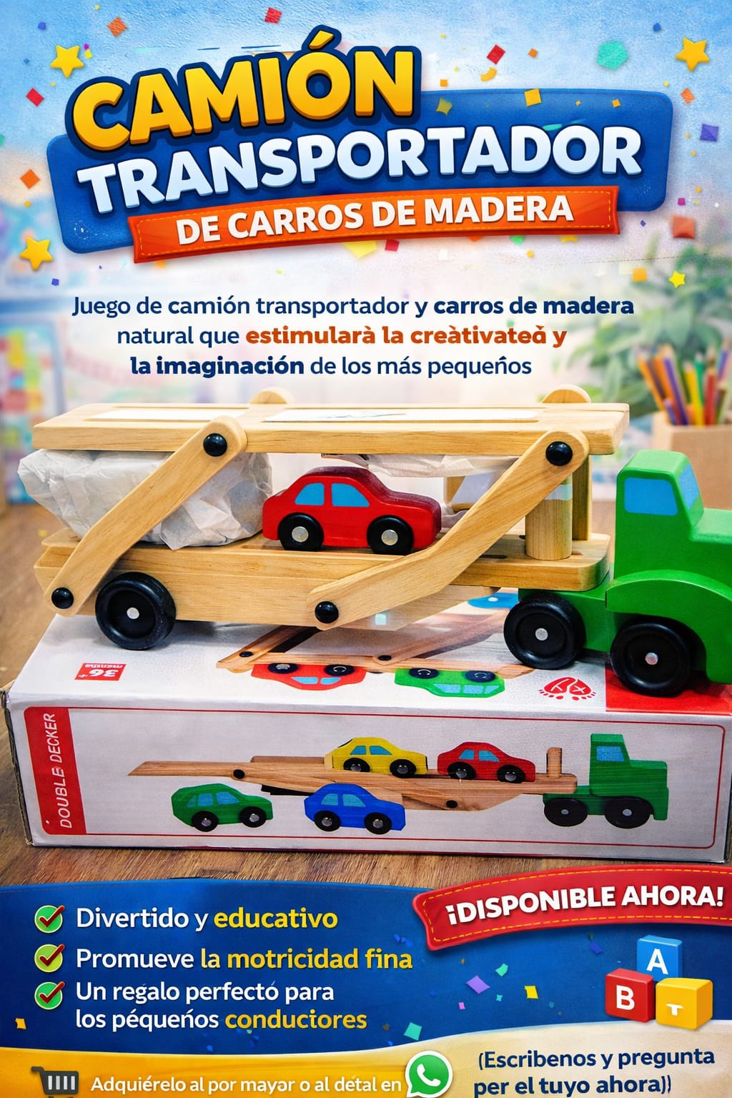 NIÑERA DE MADERA  1