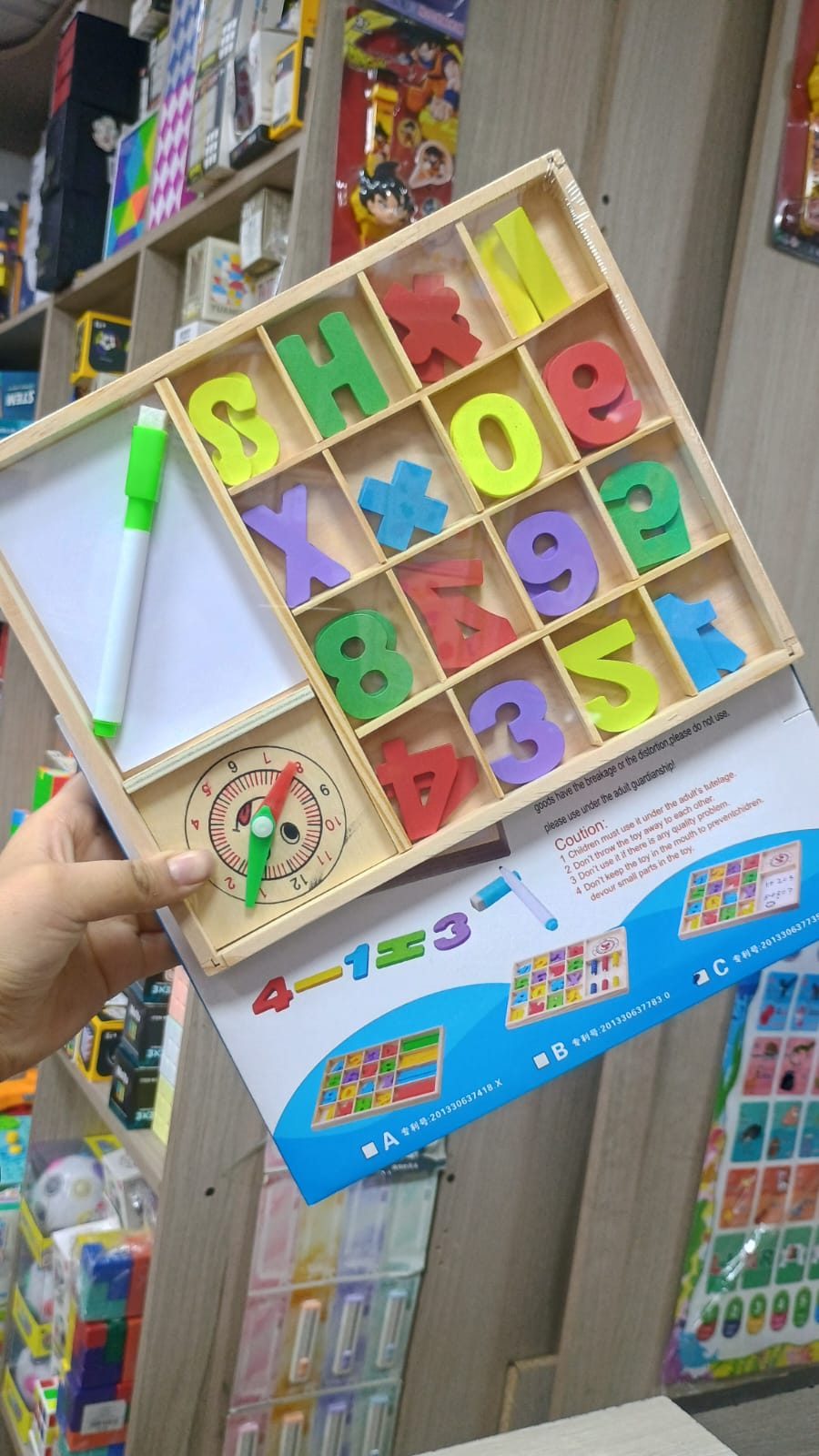 NUMERO CON TABLERO  1