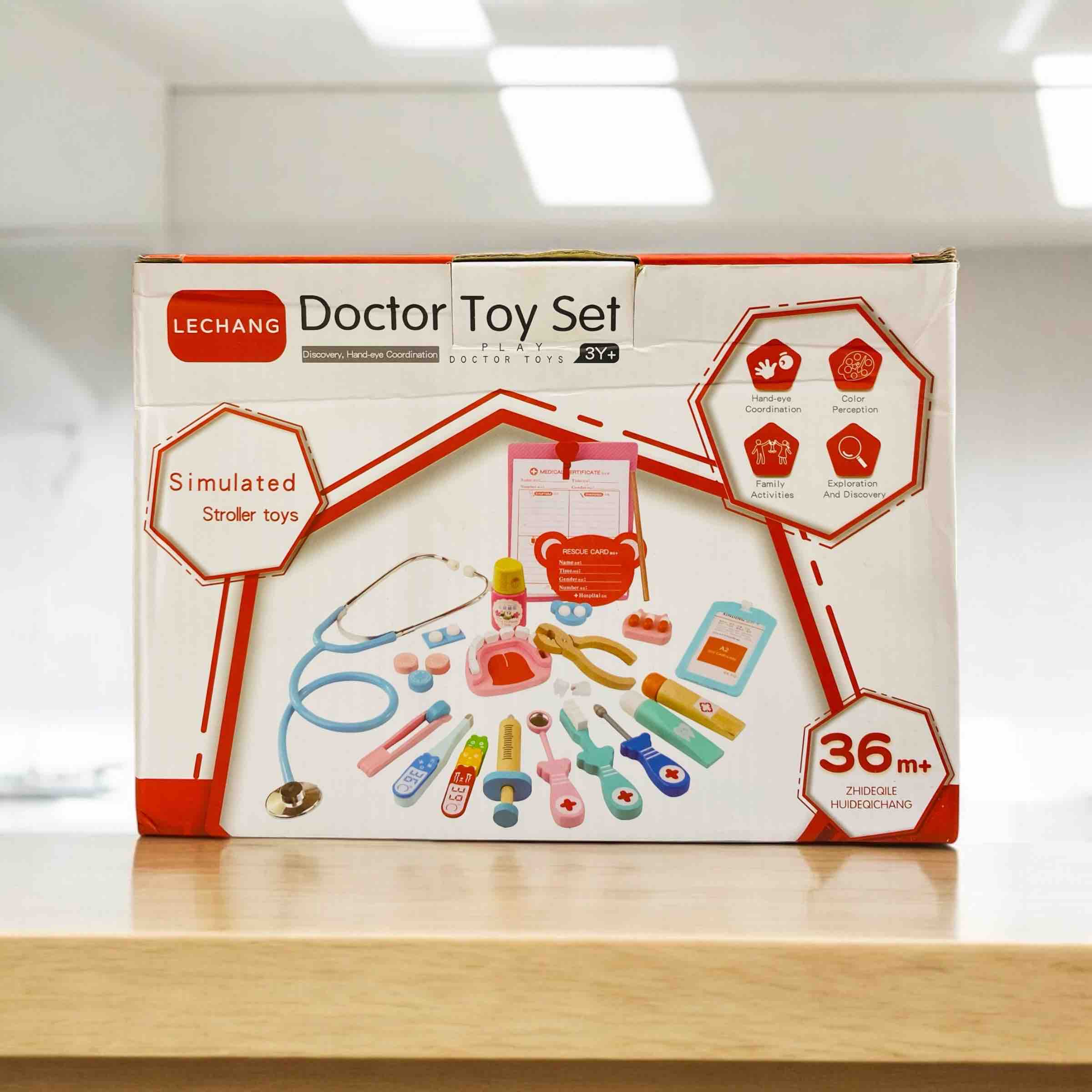 SET JUGUETE DOCTORA MULTIFUNCIONAL  1