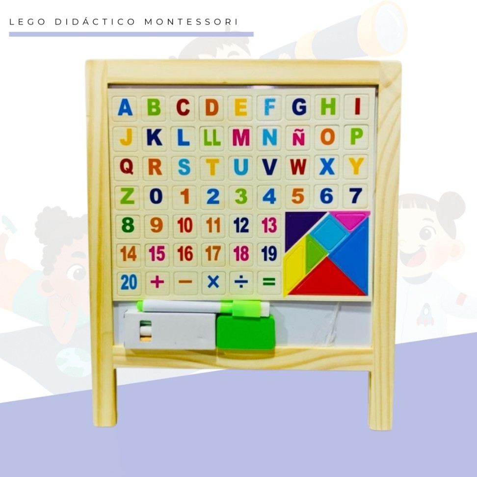 TABLERO MONTESSORI EDUCATIVO MONTESSORI  1