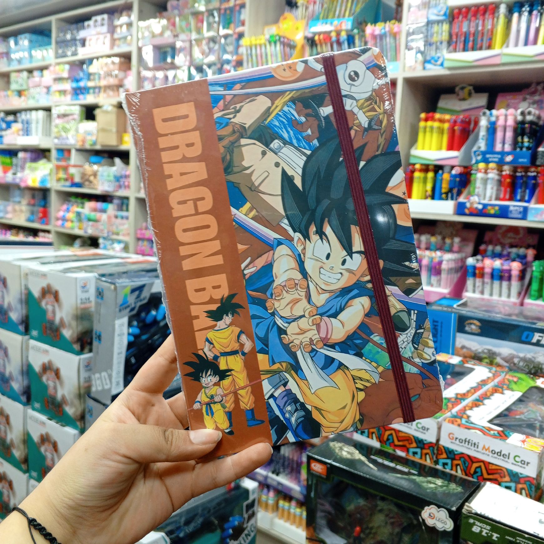 AGENDA CAUCHO DE DRAGON BALL
