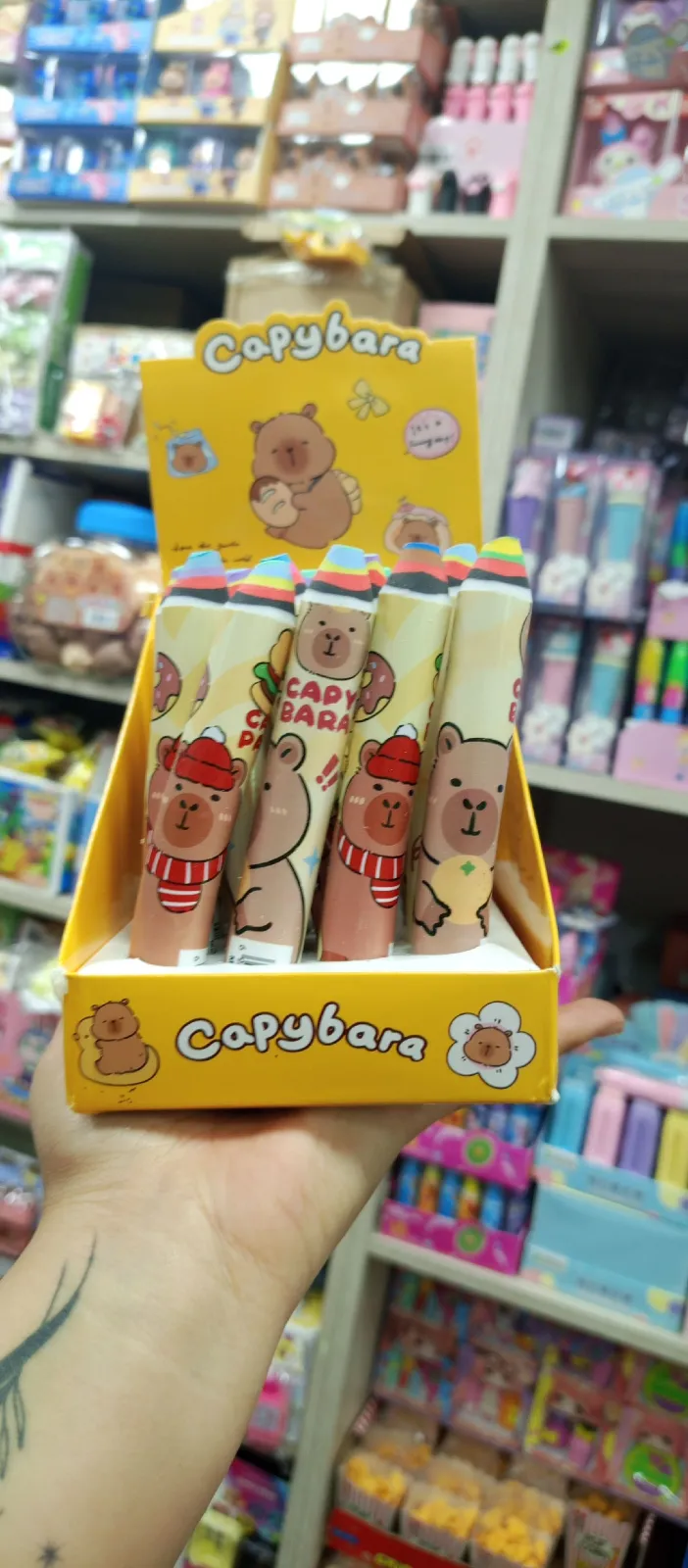 BORRADOR LAPIZ CAPYBARA  1