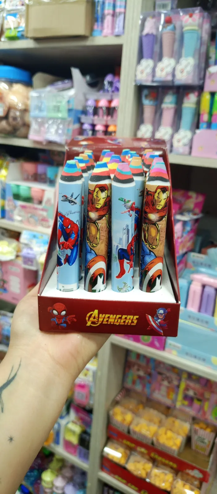 BORRADOR LAPIZ GRANDE AVENGERS 1