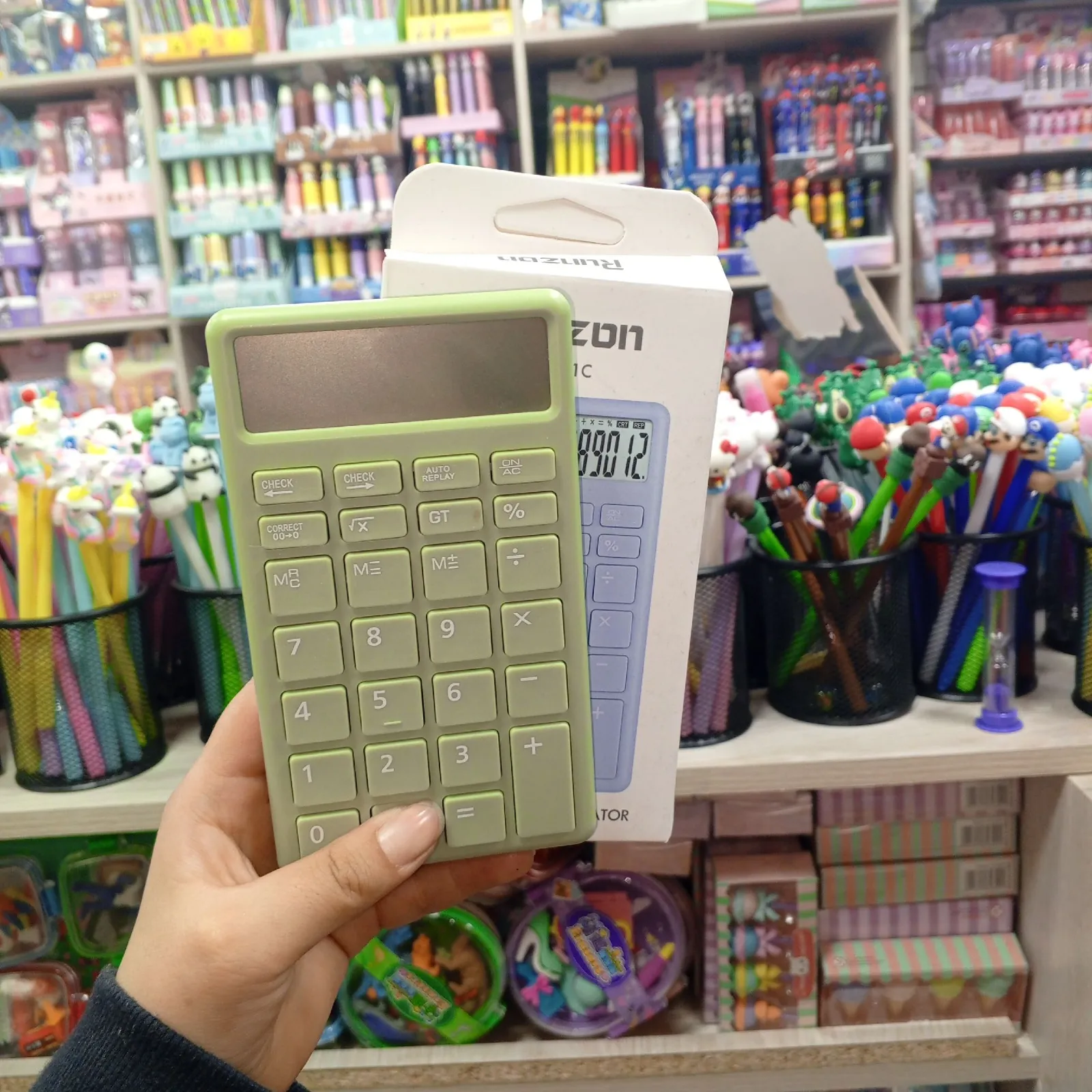 CALCULADORA PLANA GRANDE  1