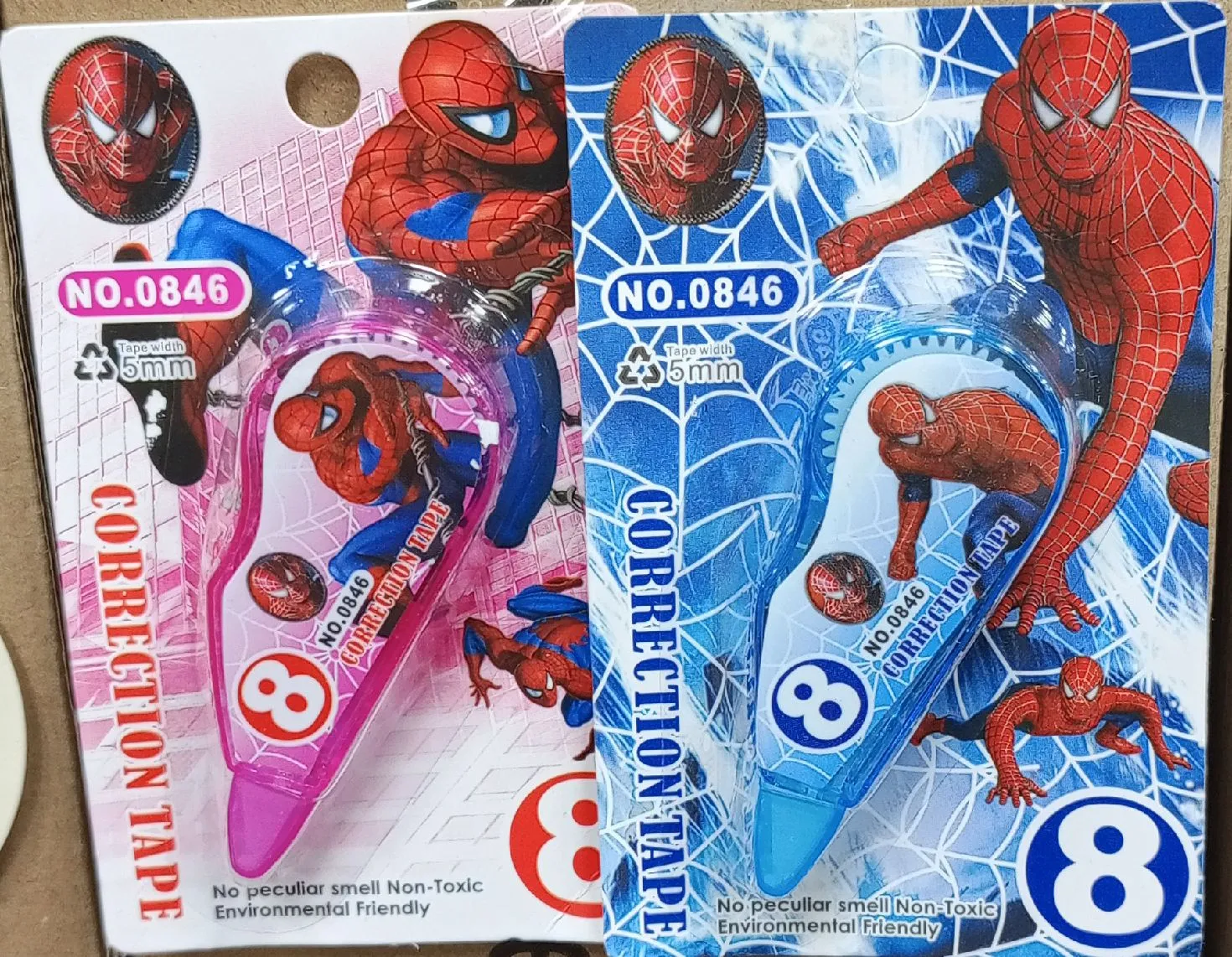 CORRECTOR EN CINTA SPIDERMAN  1