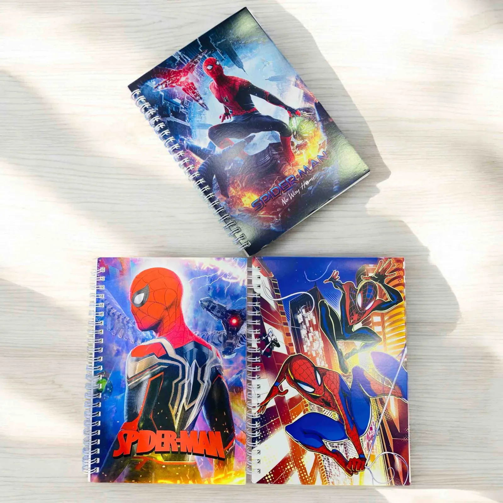 CUADERNO RAYADO SPIDERMAN 1