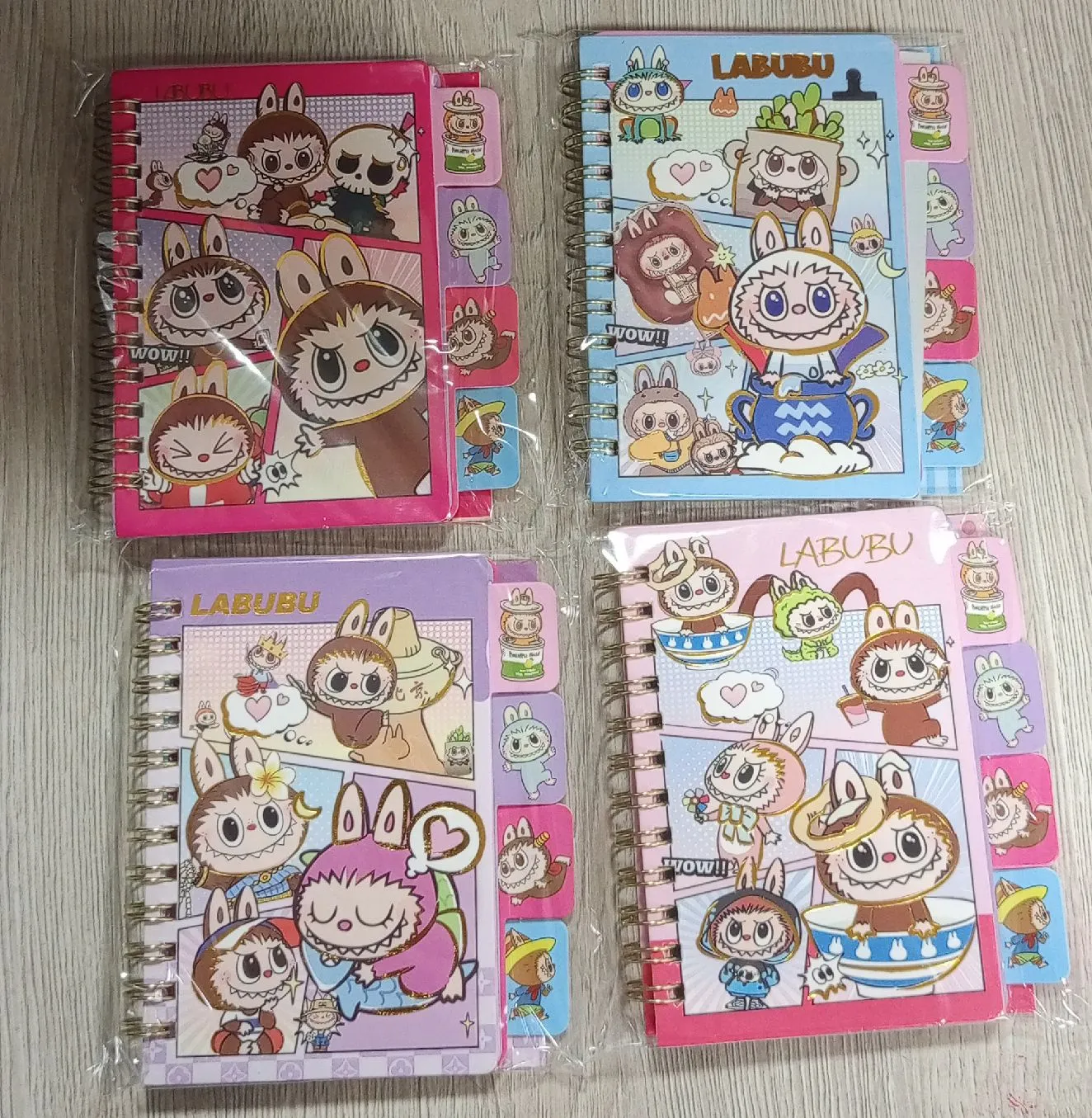 LIBRETA MINI LABUBU  1