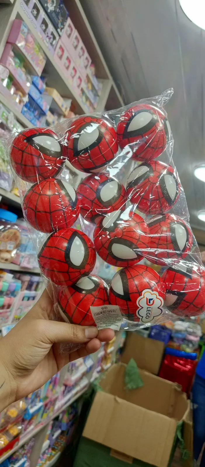 PELOTA ANTIESTRÉS SPIDERMAN 1