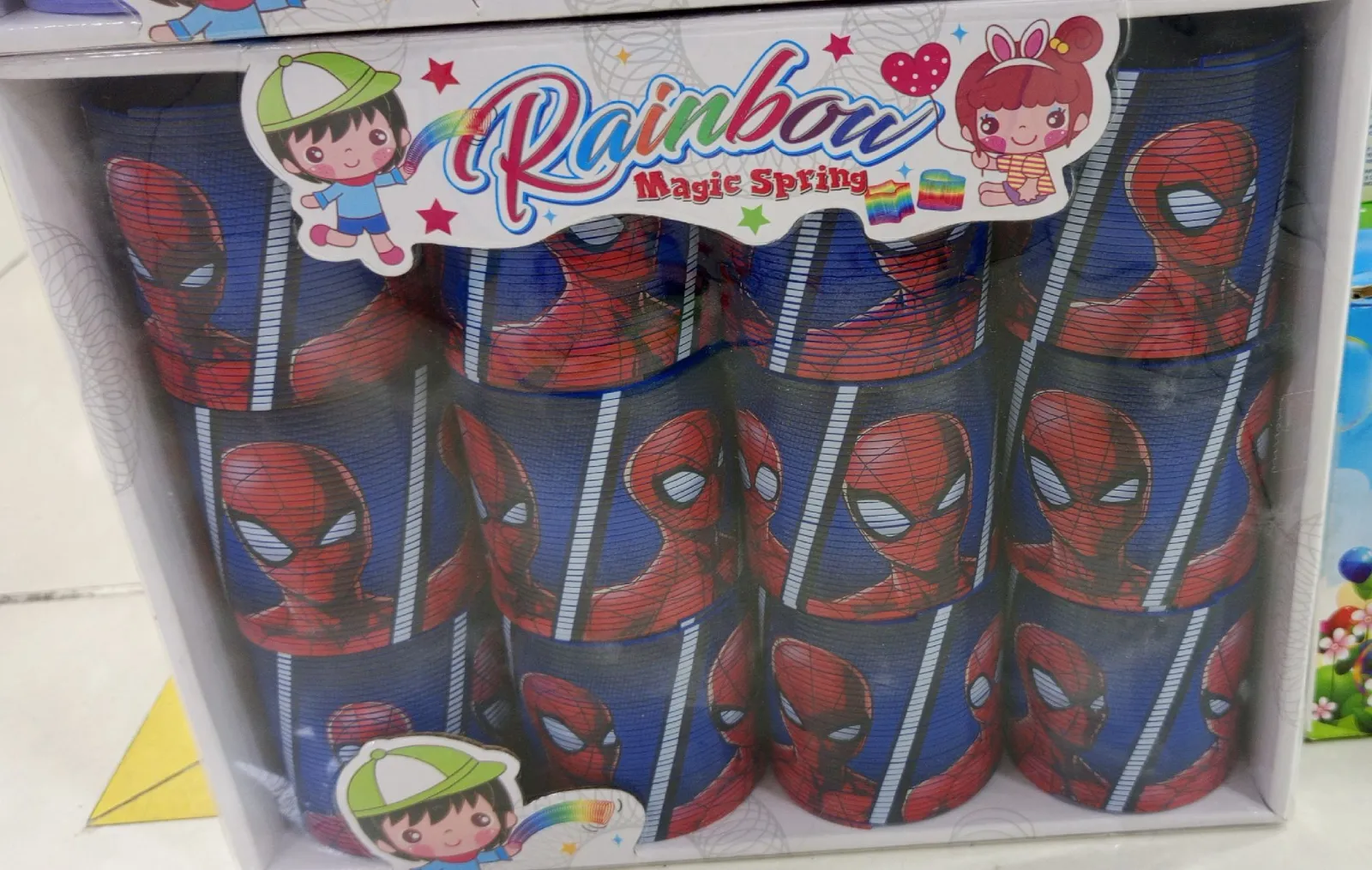 RESORTE SPIDERMAN  1