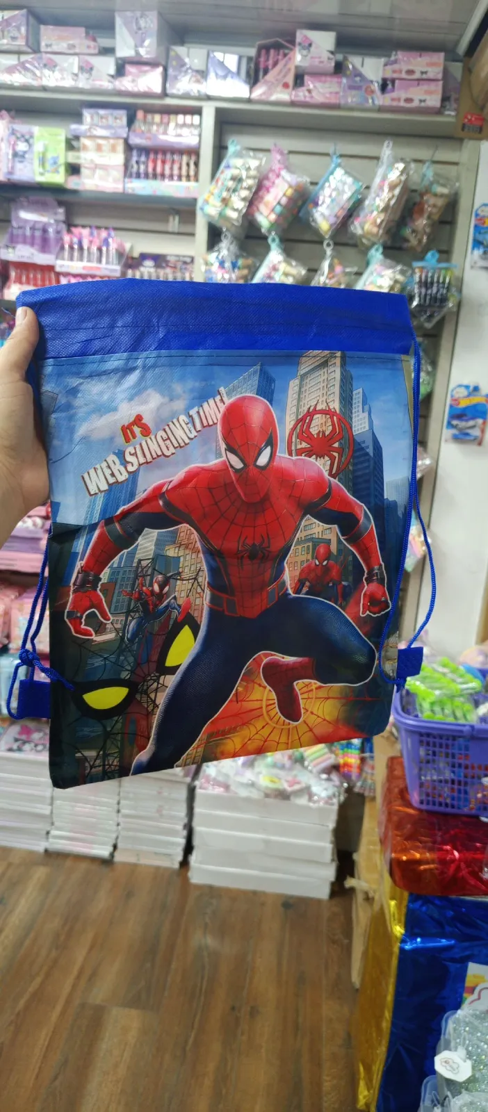 TULA SPIDERMAN AZUL 1