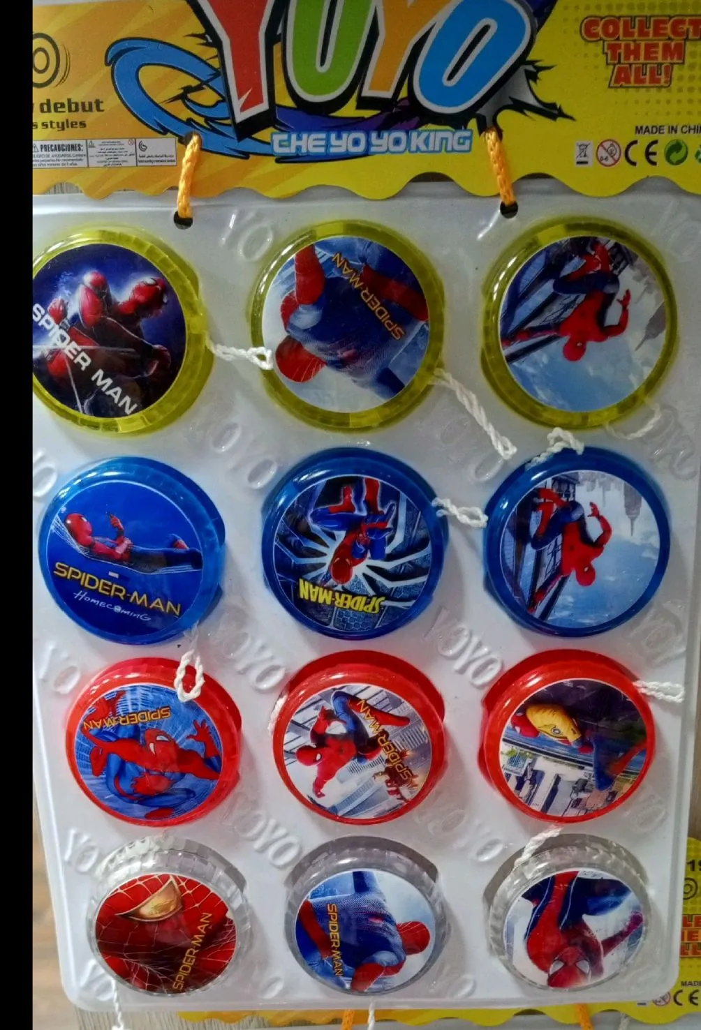 YOYO LUZ SPIDERMAN 1