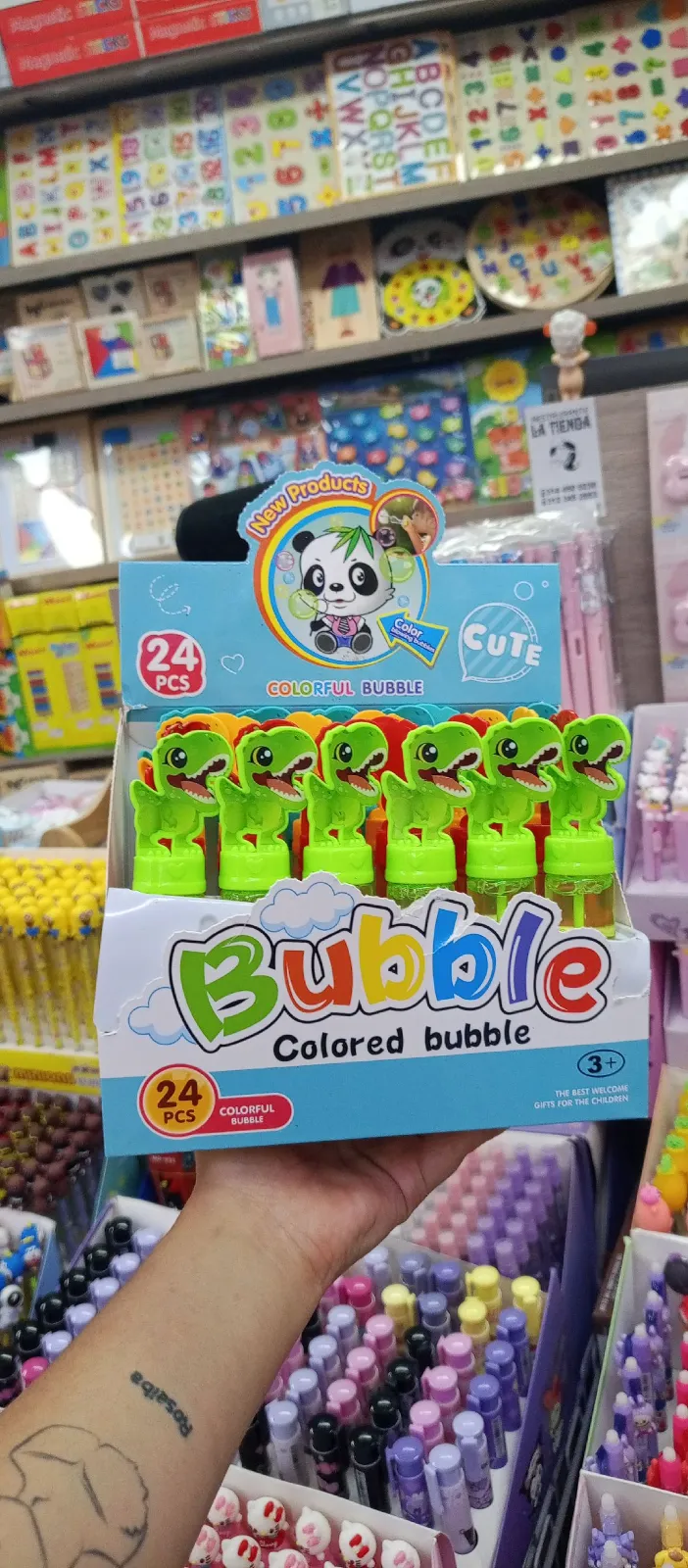 BURBUJERO DINOSAURIO 1