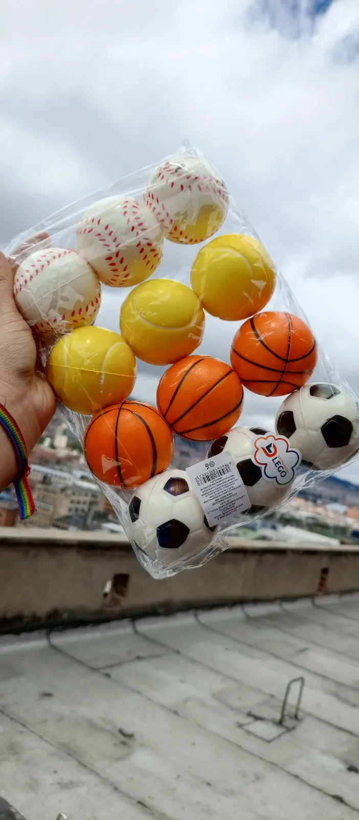 PELOTA ANTIESTRÉS DEPORTES 1