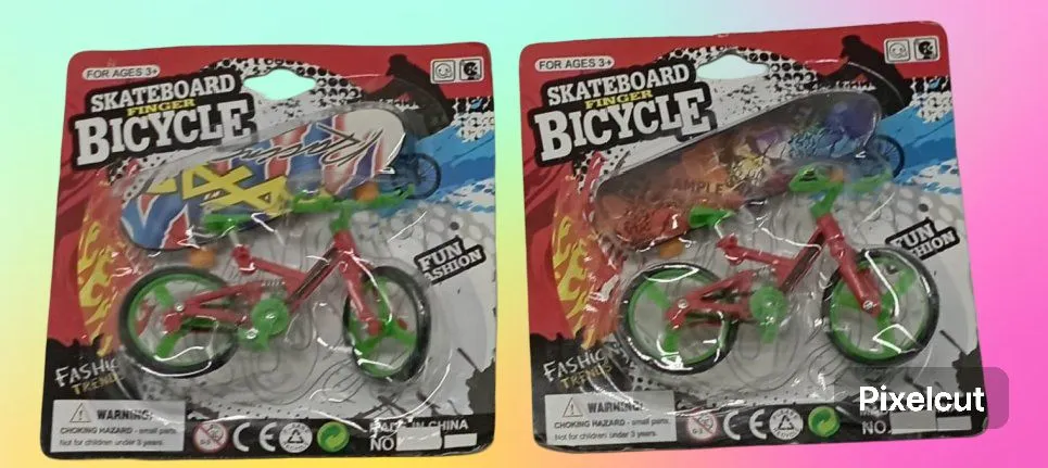 SET BICICLETA A ESCALA PATINETA 1