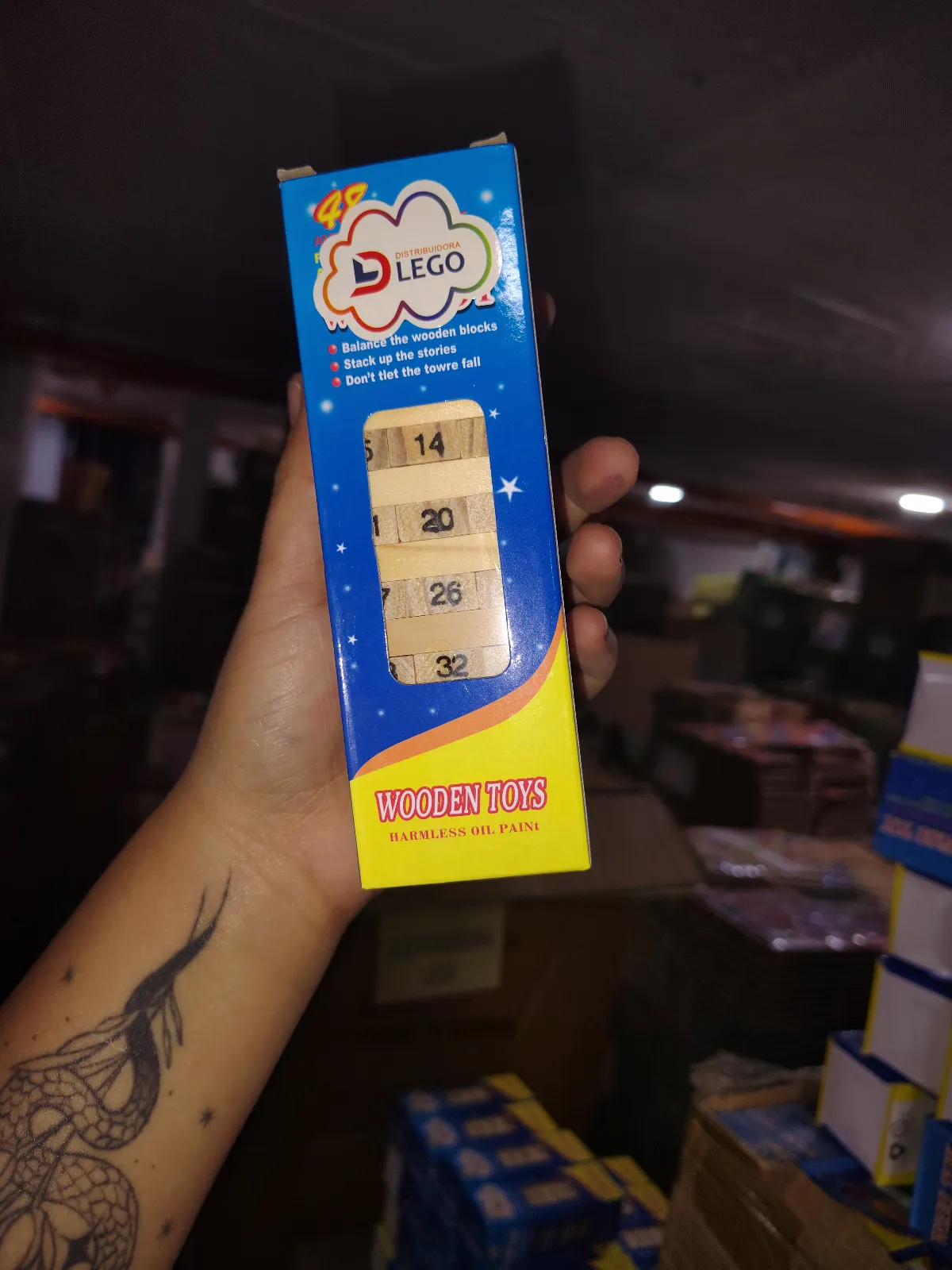 JENGA CAJA AZUL PEQUEÑA 1