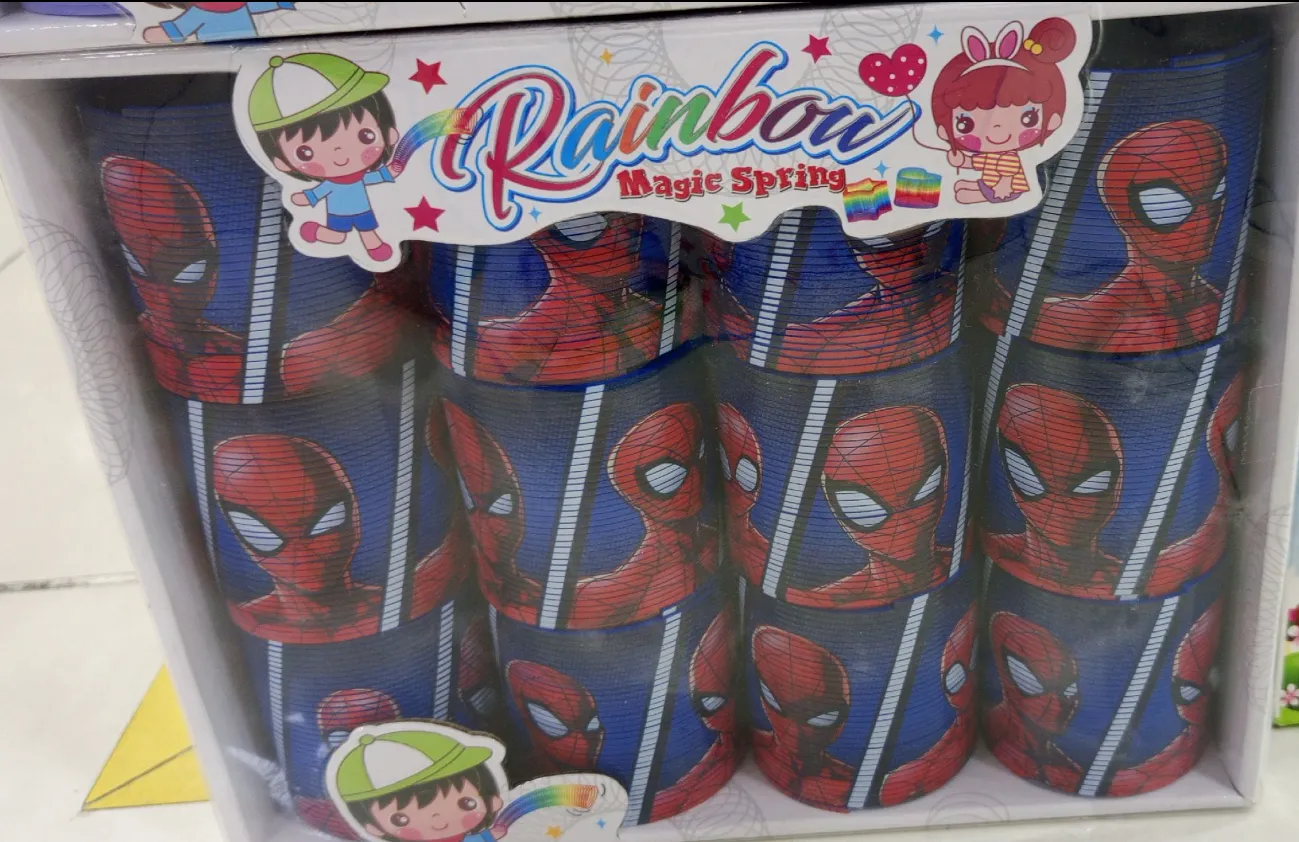 RESORTE SPIDER MAN 1
