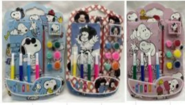 SET DE COLAR SNOOPY Y MAFALDA 1
