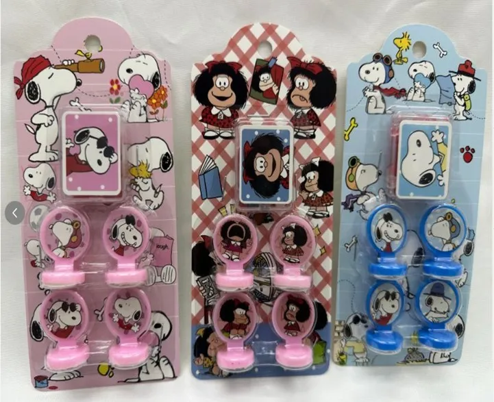 SET DE COLAR SNOOPY Y MAFALDA 1